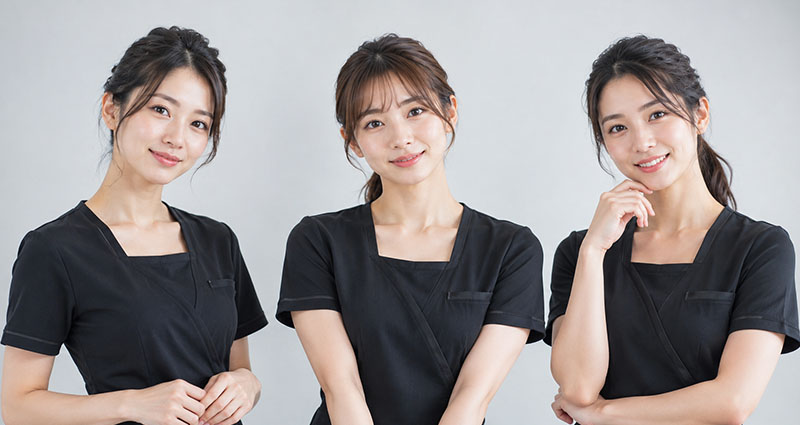 セラピストとして働くイメージ
